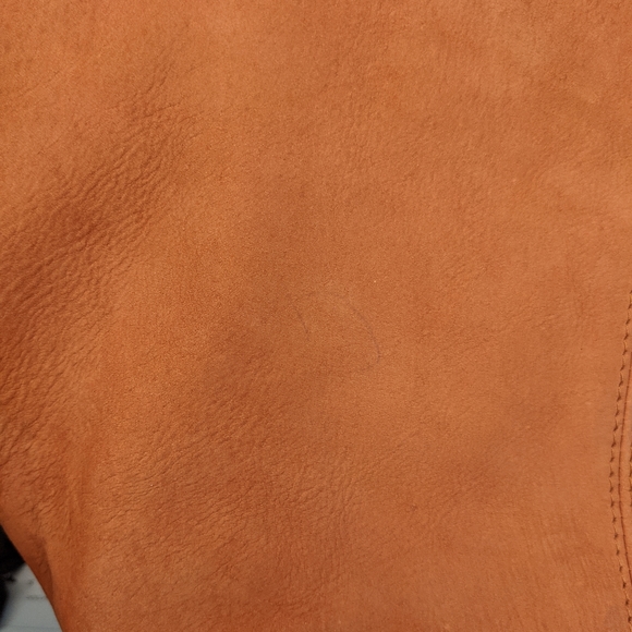 HOBO International Pumpkin Suede Bucket Tote - Picture 8 of 11